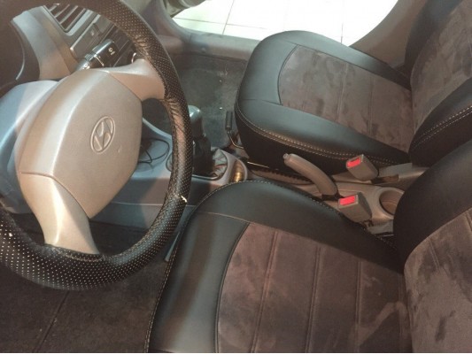 Авточехлы на Hyundai Accent