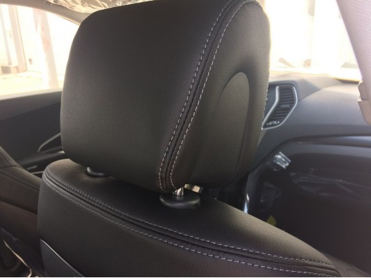 Каркасные авточехлы на Hyundai Santa Fe 3