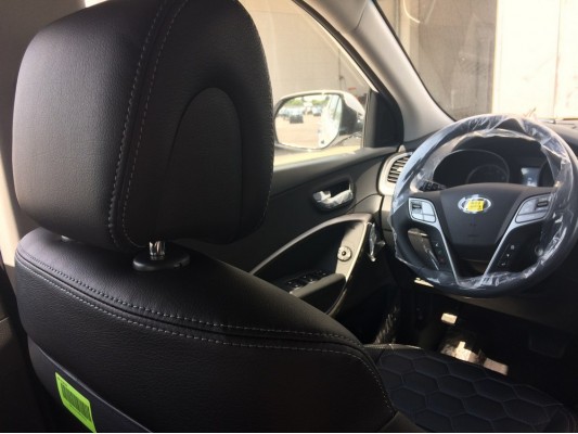 Каркасные авточехлы на Hyundai Santa Fe 3