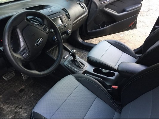 Каркасные авточехлы на KIA Cerato 3