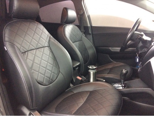 Каркасные авточехлы на KIA Rio 3