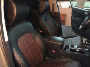 Каркасные авточехлы на KIA Sportage 4