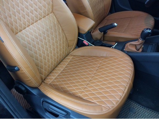 Каркасные авточехлы на Skoda Octavia A7 FL