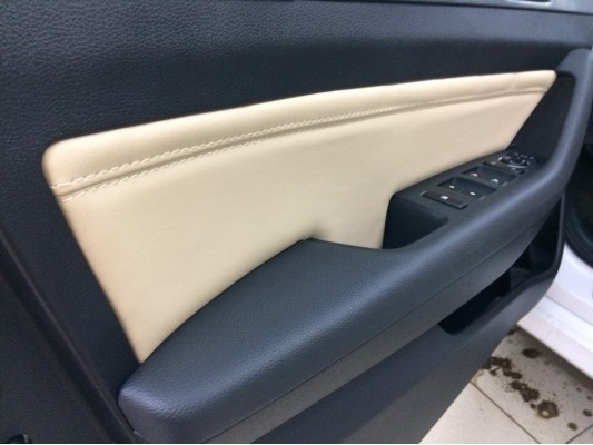 Перетяжка дверных карт